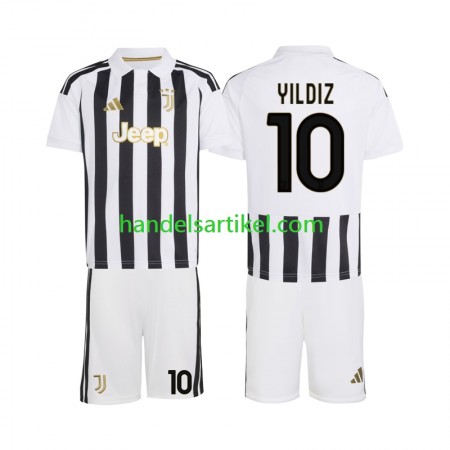 Juventus Kenan Yildiz 10 Kinder Heim Trikotsatz 2026/27 Kurzarm Juventus Kenan Yildiz 10 Kinder Heim Trikotsatz 2026/27 Kurzarm